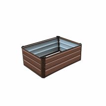 Carré Potager Gardiun Grove Cuber Iii Métal 50x30x38 Cm