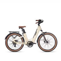 Vélo Électrique Mihogo Air Max En Carbone, Double Batterie, Autonomie 190 Km, Jaune