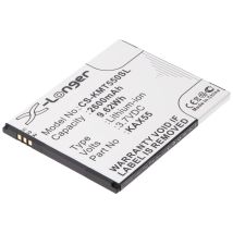 Batterie Pour Kazam Trooper X5.5, Kax55-bkbak007752 3.7 Volt 2600mah