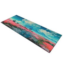 Tapis De Souris Xxl Alpha Omega Players Tissu Teal/blue Pink Green White Xxl Alpha Omega Players
