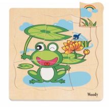 Puzzle De Sol Woody Woody Grenouille 90078