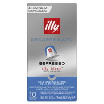 Illy - Café Capsules Décaféiné Compatible Nespresso Illy - La Boite De 50 Capsules