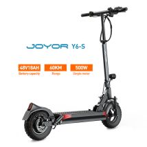 Joyor Y6 - S Scooter Pliant Électrique 500w Puissance Du Moteur 48v18ah Capacité De La Batterie