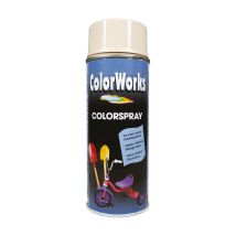 Peinture Aérosol Blanc Électrique Finition Brillante Et Séchage Rapide - Colorworks