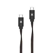 Câble Plat Usb Type C Vers Usb Type C Wefix 1 M Noir