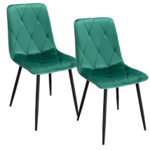2 X Chaise Verte Piado (jeu De Pieds + Vis)