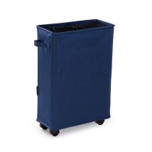 Panier À Linge Versa Bleu Minimaliste 18,5 X 58 X 39 Cm