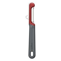 Zyliss E950047 Éplucheur Légumes Gris, Rouge, Acier Inoxydable