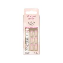 Faux Ongles Dream Nails Pink Tips Elegant Touch