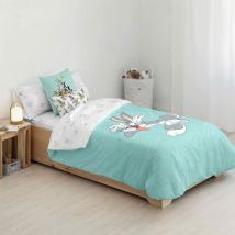 Housse De Couette Looney Tunes Rebel Bugs Multicouleur 175 Fils 155 X 220 Cm
