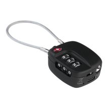 Cadenas Connecté Avec Traceur Intégré Modèle Lock Compatible Find My Noir Boompods
