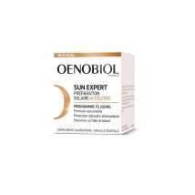 Oenobiol - Complément Alimentaire Bronzage Préparateur Solaire Prépare Accélère Et Sublime Oenobiol - La Boîte De 15 Capsules