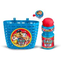 Set Ludique Comprenant Une Corbeille + Un Bidon + Une Sonnette - Pat Patrouille