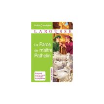 La Farce De Maître Pathelin Petits Classiques Larousse Broché Vert 13 X 18 Cm