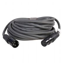 Câble Xlr Benel 10m - Male À Femelle, Connecteurs 3 Broches, Flexible Et Durable
