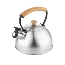 Bouilloire Florina New Natura Line Satin 1.8l Acier Inoxydable, Compatible Induction