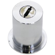 Protecteur De Cylindre Vak Protecteur Acier Chromé Argent 27 Mm Vak