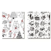Papier Cadeau Coloriage