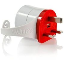 Adaptateur FR vers UK rouge WATT&CO