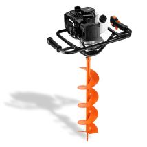 Tarière Thermique Fuxtec Fx-eb143eco Moteur 2 Temps 42,7cm Forets 100/150mm Réservoir 1l