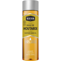 Huile Moutarde Gainante Tonifiante Revitalisante Cosmos Naturel Waam