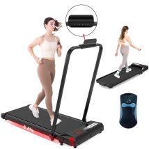 Tapis De Course Pliable et Inclinable 3.4%, CITYSPORTS 1400w,zx8, 1-12 Km/h,
