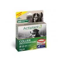 Actiplant Collier Antiparasitaire Rouge Chien Grand