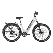 Vélo Électrique À Courroie Carbone Jobobike Dyno Gt, 36v 250w 15ah, Capteur De Couple, Beige