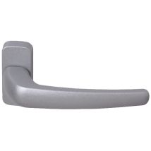 Paire De Béquille Siluete À Ressort Carré 8mm Sur Rosace Argent Ral 9006 Sofi 5113300126