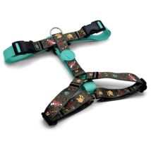 Harnais Pour Chien Morso H-h En Encre Recyclée - Vert