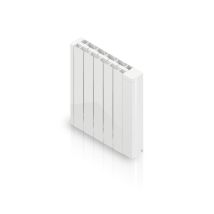 Radiateur Électrique À Inertie Fluide 2000 W Hjm Alanis Horizontal Blanc