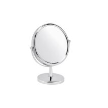 Miroir Sur Pied Argent Chromé Grossissant X12