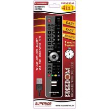 Télécommande Universelle Mbg Freedom 4-1 Noire