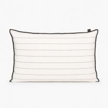 Housse De Coussin Rayé En Lin Calvi Haomy