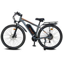 Vélo De Trekking Électrique Cheevalry C29, 750 W, 48 V, 18,2 Ah, Gris