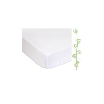 Lot De 2 Alèses Éponge Coton Bio + Pu Imperméable (60x120 Cm) -