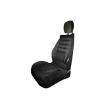 Couvre-siège Confort Intégral Tissu Noir 116x54 Cm Kine Travel