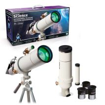So Science - Télescope Astronomique Avec Support Smartphone Et Oculaires 40x/16x - Cos 002