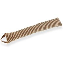 Support De Porte Versa Marron Textile (7 X 15 X 83 Cm)
