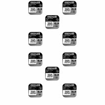 10 Piles 395 Maxell Sr927sw