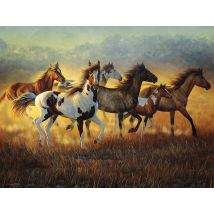 Sunsout Puzzle Cynthia Fisher - Running With The Wind - 500 Pièces Paysage