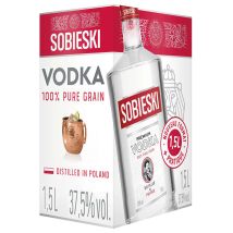 Sobieski - Vodka Premium 100% Pur Grain 37,5% Sobieski - 1.50l