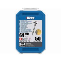 Vis Zinc Kreg 64 Mm Avec Filetage Grossier - Boite De 50 Vis - Sml-c250-50-int