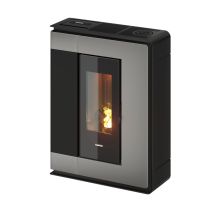 Poêle À Granulés Étanche Arco 9 Bi-flux Titanium - 9 Kw