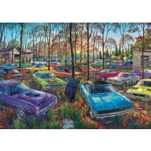 Art Puzzle Puzzle Auto Graveyard - 1000 Pièces De Plaisir