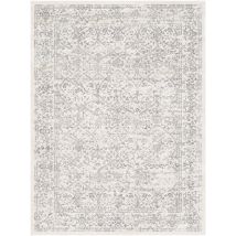 Margaux - Tapis Vintage, Blanc Et Gris - 160x216cm