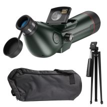 Monoculaire Numérique 4k Zoom 18x - Photo/vidéo 30mp, Double Écran, Télescope Avec Trépied & Sac