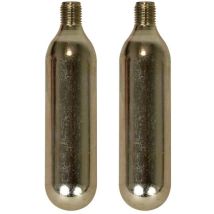 Cartouches Co2 Dresco Avec Filetage - 2 Pièces De 16 Grammes Pour Pompes À Vélo