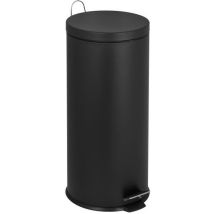 Poubelle De Cuisine A Pédale Urban 30l - En Acier Noir