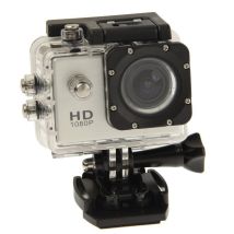 Caméra Sport Étanche 30m Caméra Action Grand Angle Photos Hd 1080p Argent 64 Go Yonis